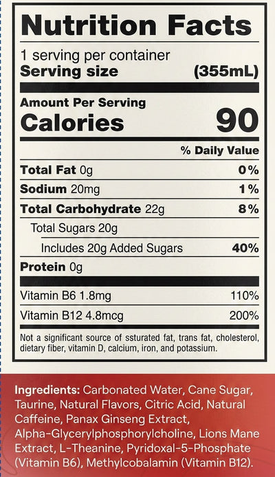 Yapper Functional Beverage 12 Pack image 3